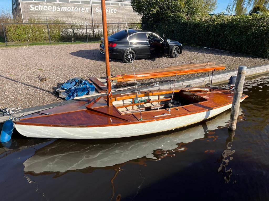 BM 16m2 met trailer ZONDER MOTOR, Ophalen, Geen motor, Gebruikt, Overige brandstoffen