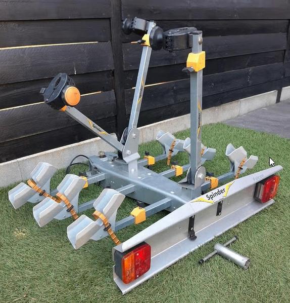 spinder falcon 3 fietsen, Ophalen, 3 fietsen of meer, Gebruikt, Trekhaakdrager