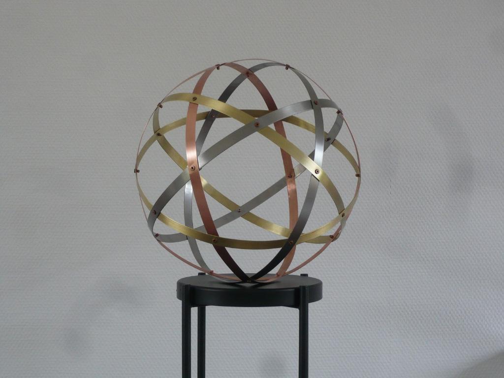 Pentasfeer, heilige geometrie, exclusieve tri colore versie!, Ophalen of Verzenden, Nieuw