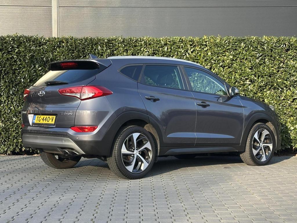 Hyundai Tucson 1.6 T-GDi, NAVI, CRUISE, CAMERA, CLIMATE CONT, Stof, Gebruikt, 4 cilinders, Vierwielaandrijving