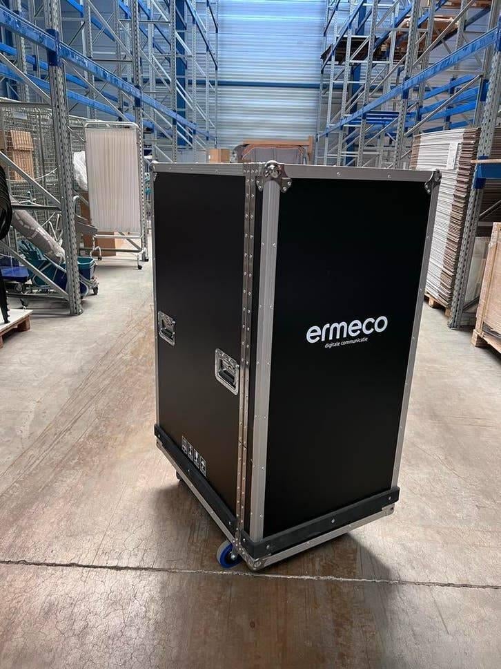 Flightcase met Rijplaat - 83x60x132cm, Ophalen of Verzenden, Zo goed als nieuw, Overige instrumenten, Flightcase