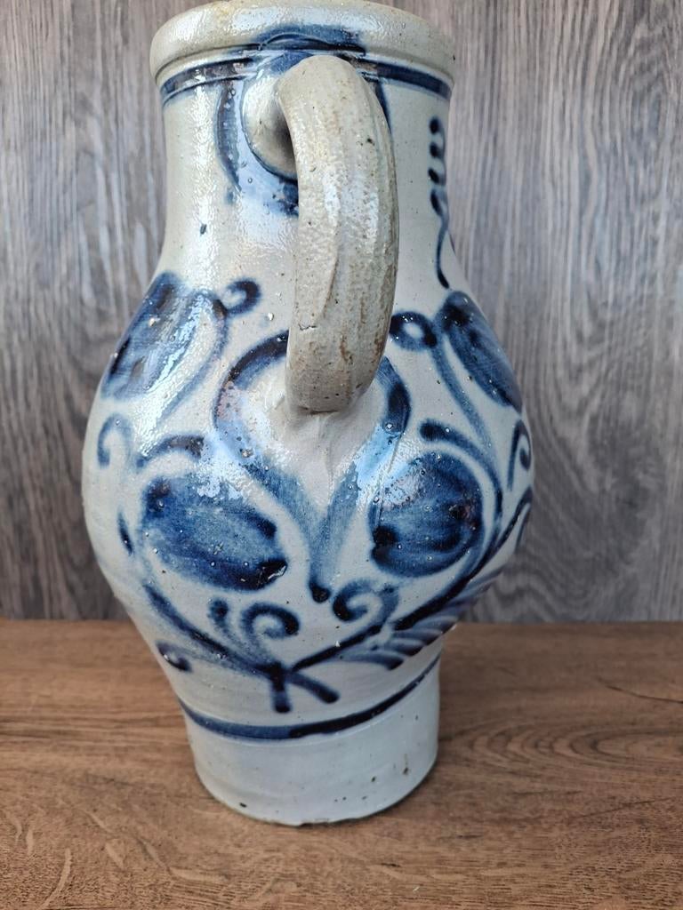 Unieke kan met een construction fout Keulse pot 30 cm hoog, Antiek en Kunst, Ophalen of Verzenden