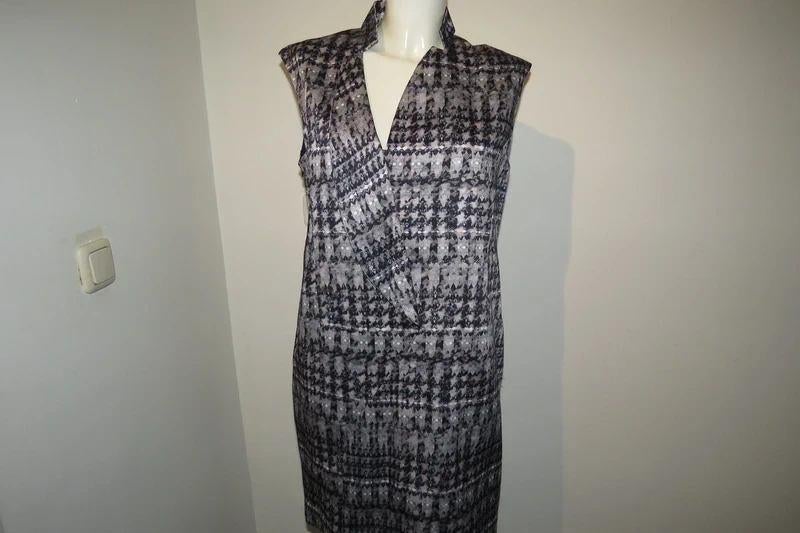 Christian Wijnants prachtige jurk in print apart kraagje 42, Verzenden, Maat 42/44 (L), Christian wijnants, Zo goed als nieuw