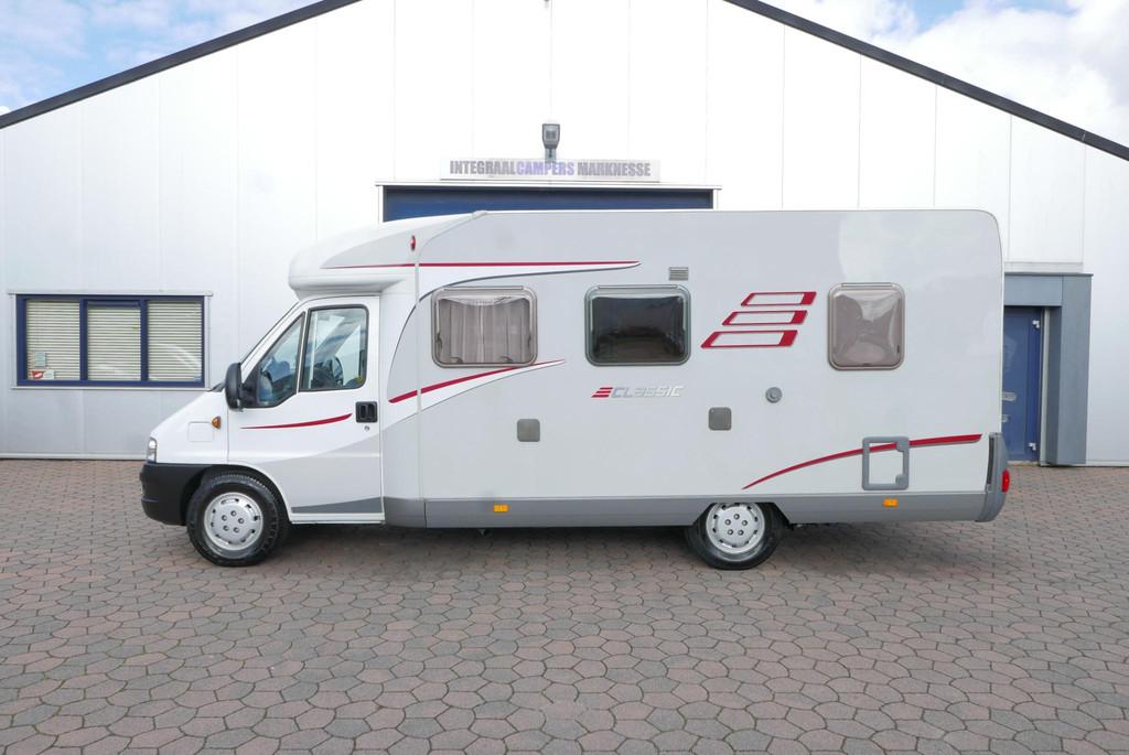 Hymer Tramp 655 Classic | Fransbed | MEENMEEMPRIJS | Zonnepa, Caravans en Kamperen, Bedrijf, Hymer, 6 tot 7 meter, Half-integraal