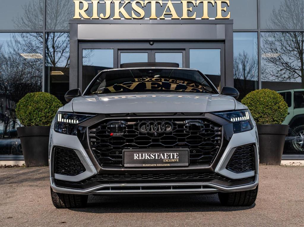 Audi RSQ8 4.0 TFSI RS Q8 Quattro|PANO|B&O|KERAMISCH|CARBON, Auto's, Audi, Gebruikt, 600 pk, Bedrijf, Vierwielaandrijving