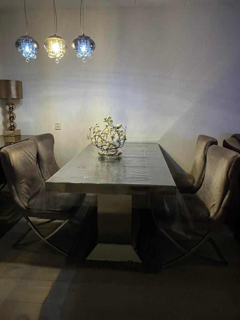 Hele woonkamerset eric kuster style, Ophalen of Verzenden, Zo goed als nieuw, Rechthoekig