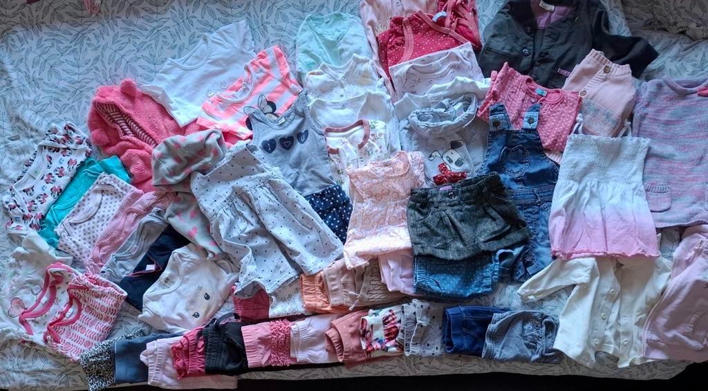 Kledingpakket meisje maat 68, Kinderen en Baby's, Ophalen, Zo goed als nieuw, Meisje