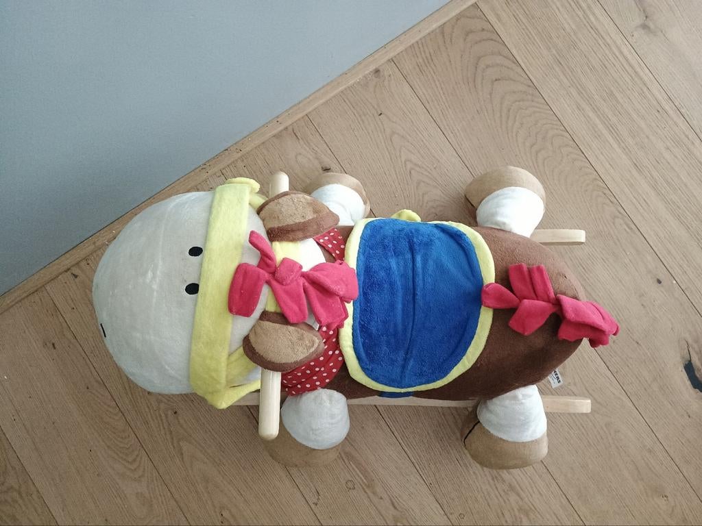 Schattig hobbelpaardje voor de allerkleinsten, Ophalen of Verzenden, Zo goed als nieuw, Jongen of Meisje