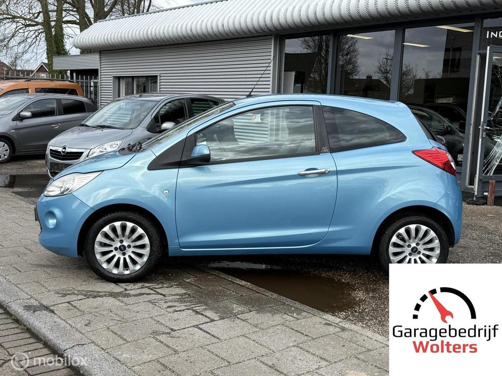 Ford Ka 1.2 Limited AIRCO LMV NW APK ONDERHOUD GEHAD, Voorwielaandrijving, Stof, Gebruikt, 4 cilinders