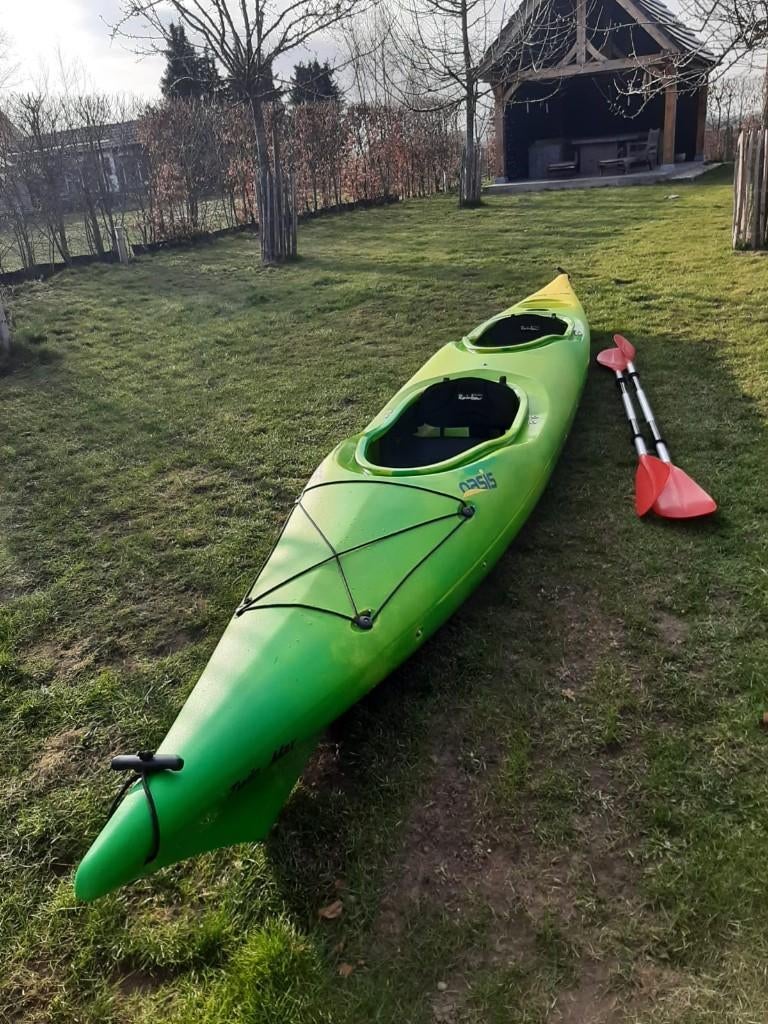 kajak (incl. 2 peddels) zo goed als nieuw, Ophalen, Zo goed als nieuw, 2-persoons