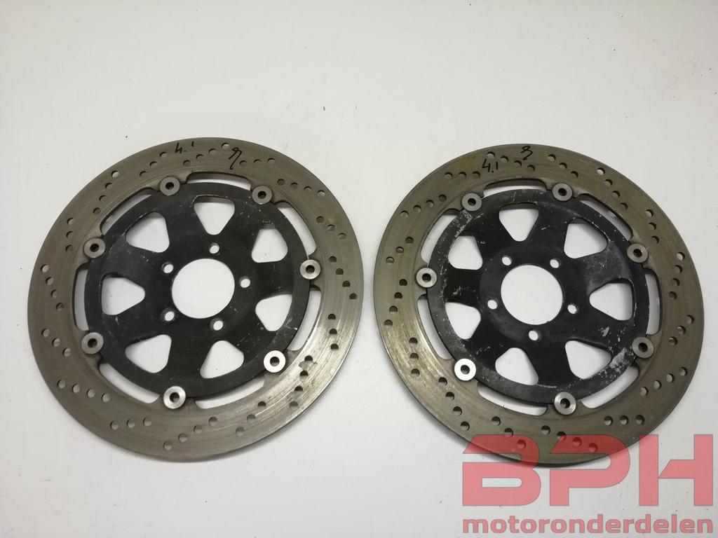 Remschijven Suzuki GSX-R 1100 1986 t/m 1988 brake disc GSXR, Motoren, Gebruikt, -, -, Ophalen of Verzenden