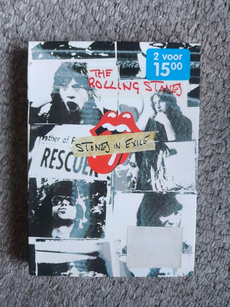 The Rolling Stones in exile dvd, Ophalen of Verzenden, Zo goed als nieuw, Speelkaart(en)