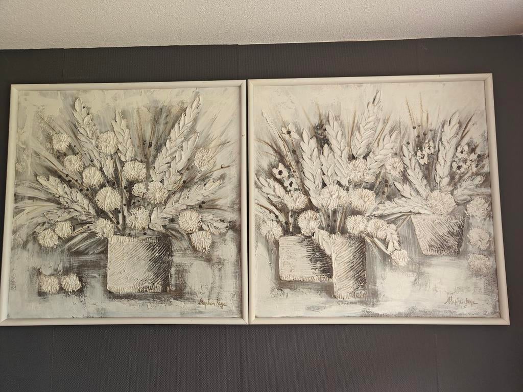 2 handgeschilderde schilderijen van Somerset Painting, Ophalen