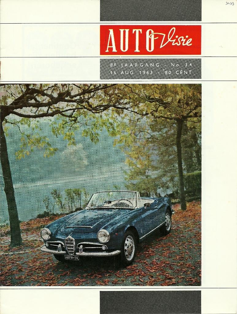 Alfa Romeo Spider Autovisie, Ophalen of Verzenden, Zo goed als nieuw, Alfa Romeo