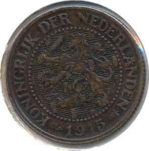 Nederland, 2,5 cent 1915
