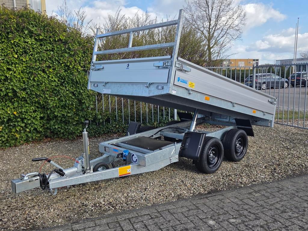 Hapert Kipper Cobalt ,Electr.,2700kg ,afm.2.80x1.60m,Voorrek, Auto diversen, Aanhangers en Bagagewagens, Ophalen, Nieuw
