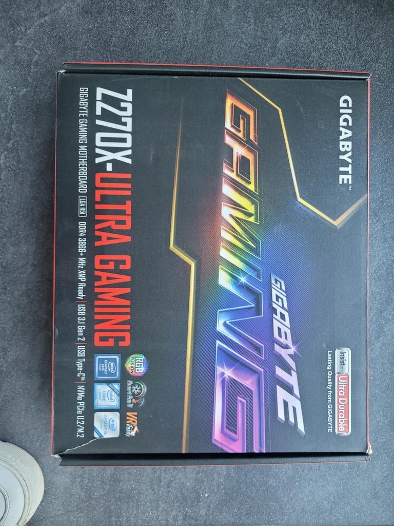 Gigabyte z270x-ultra gaming LGA 1151, Computers en Software, Moederborden, LGA 1151, DDR4, Ophalen of Verzenden, Zo goed als nieuw