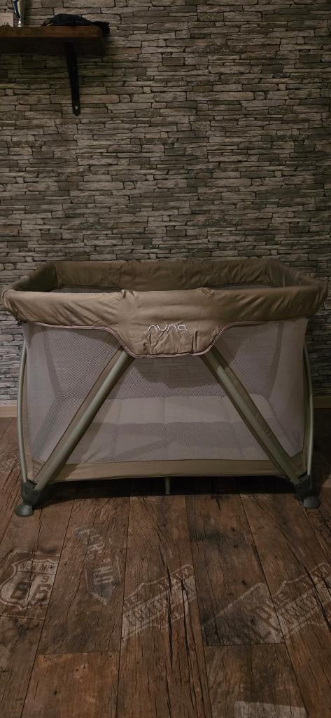 Nuna campingbedje/box, Kinderen en Baby's, Kinderkamer | Bedden, Ophalen, Zo goed als nieuw, Minder dan 140 cm, 70 tot 85 cm