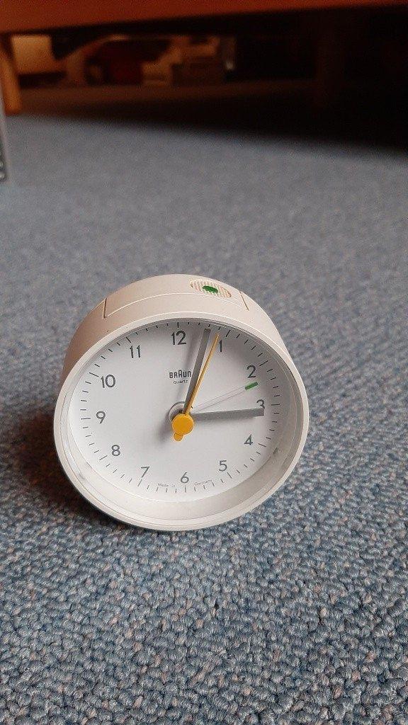 VERKOCHT: Braun Vintage design (reis)wekker Nieuw, Ophalen of Verzenden, Huis en Inrichting