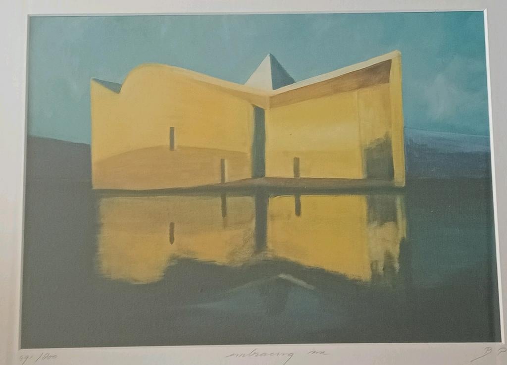 Blanka Pesja Tsjechië Grafische Prent Le Corbusier, Ophalen of Verzenden