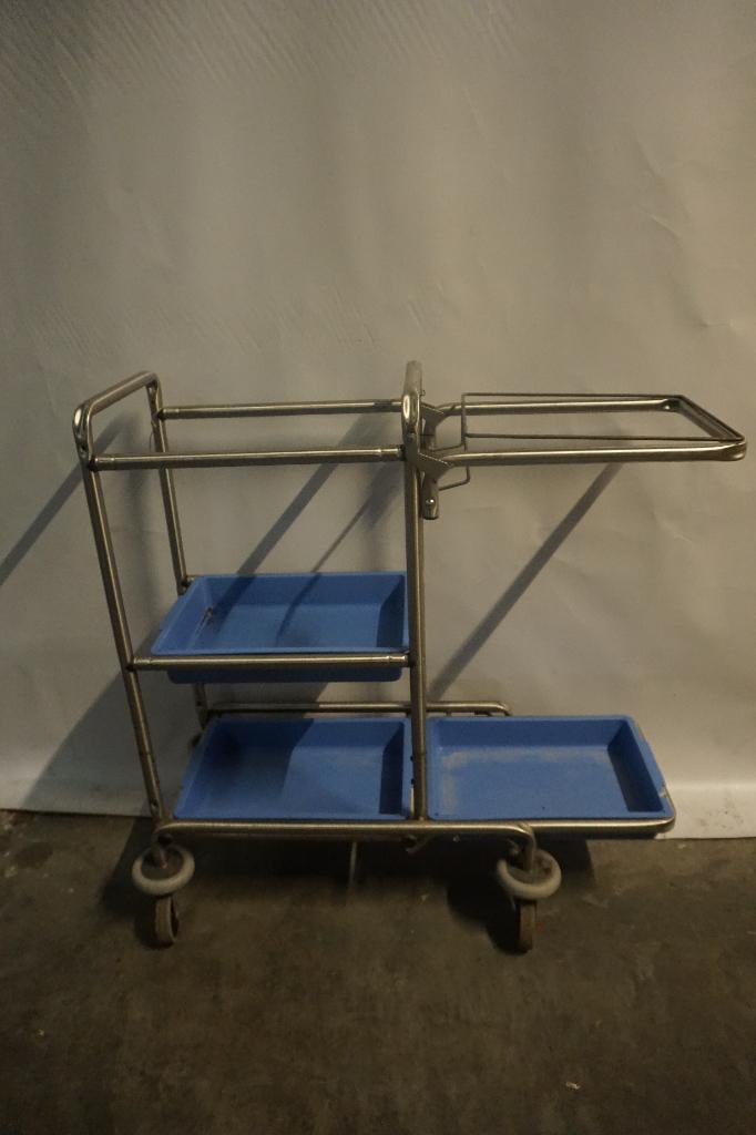 Schoonmaaktrolley, schoonmaakwagen werkwagen, Ophalen, Dweilemmer, -bak, of -wagen