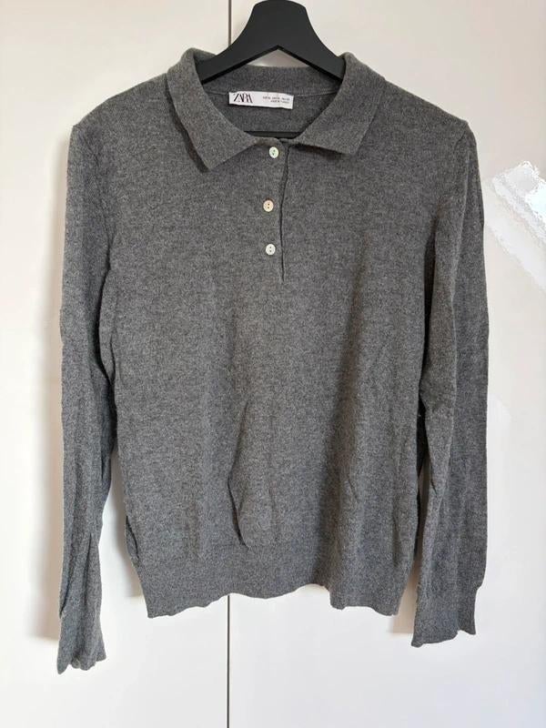 Zara Polo Trui - Superzacht & Lichtgewicht (Wol/Kasjmier), Kleding | Dames, Maat 38/40 (M), Zara, Ophalen of Verzenden, Zo goed als nieuw