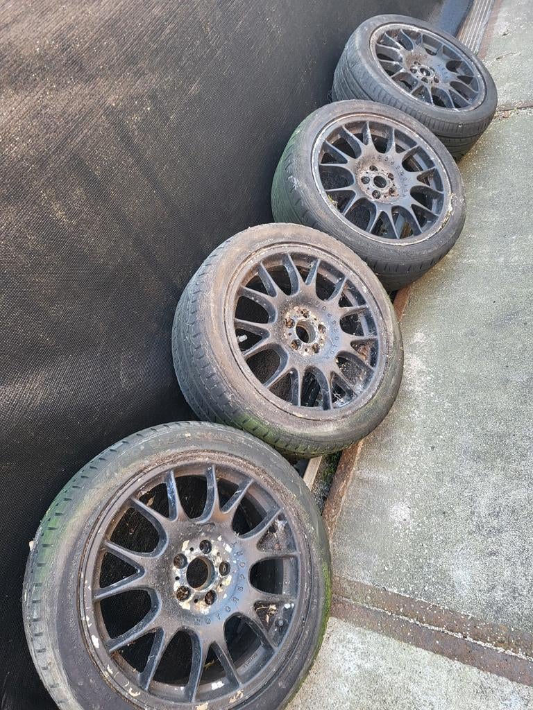 BBS Motorsport Velgen 5x100 17 inch, Ophalen, Gebruikt, Banden en Velgen, 17 inch