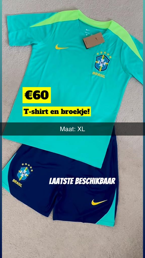 Brasil training kit 25/26 - Maat XL, Sport en Fitness, Voetbal, Maat XL, Ophalen of Verzenden, Nieuw, Set