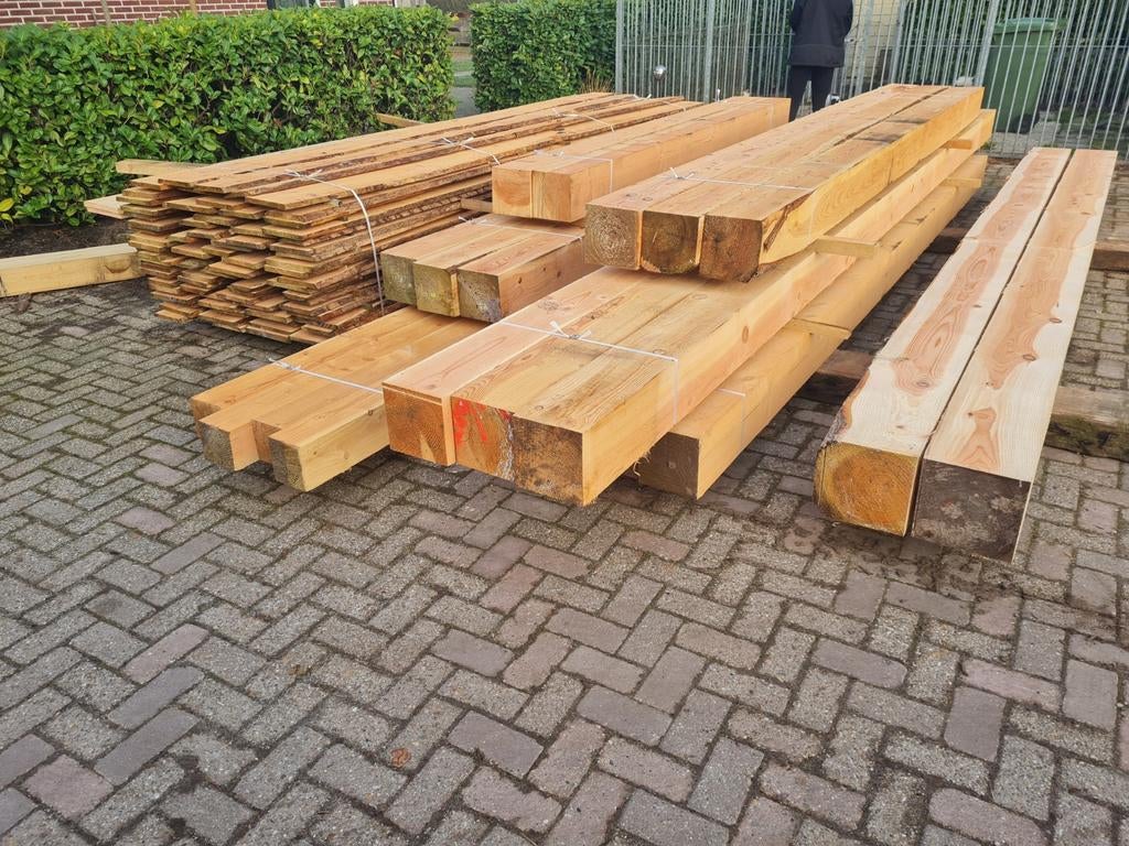 Douglas balken planken Schaaldelen, Ophalen of Verzenden, Nieuw, 250 cm of meer, Planken