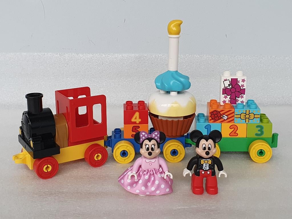Lego Duplo 10597: Mickey & Minnie Verjaardagsoptocht, Kinderen en Baby's, Speelgoed | Duplo en Lego, Ophalen of Verzenden, Gebruikt