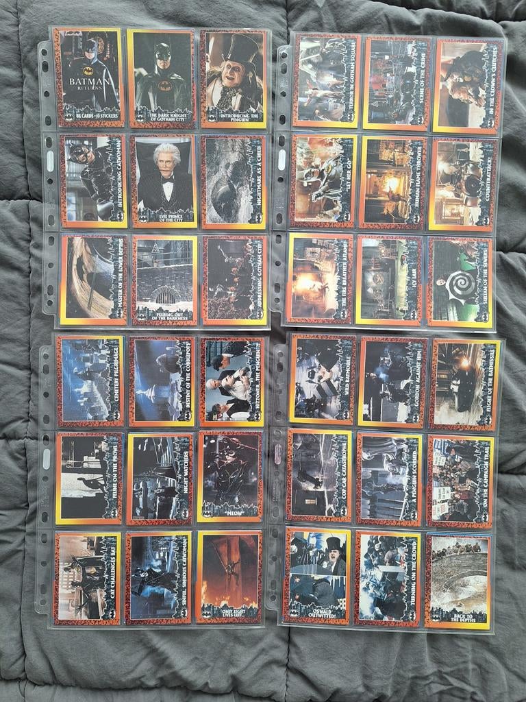 collectie oude batman kaartjes, Ophalen of Verzenden, Zo goed als nieuw, Foto of Kaart