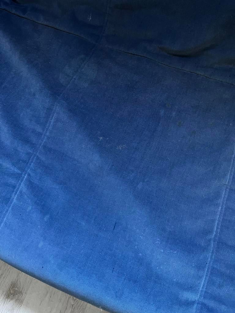 IKEA slaapbank, Gebruikt, Blauw, Tweepersoons, Ophalen of Verzenden