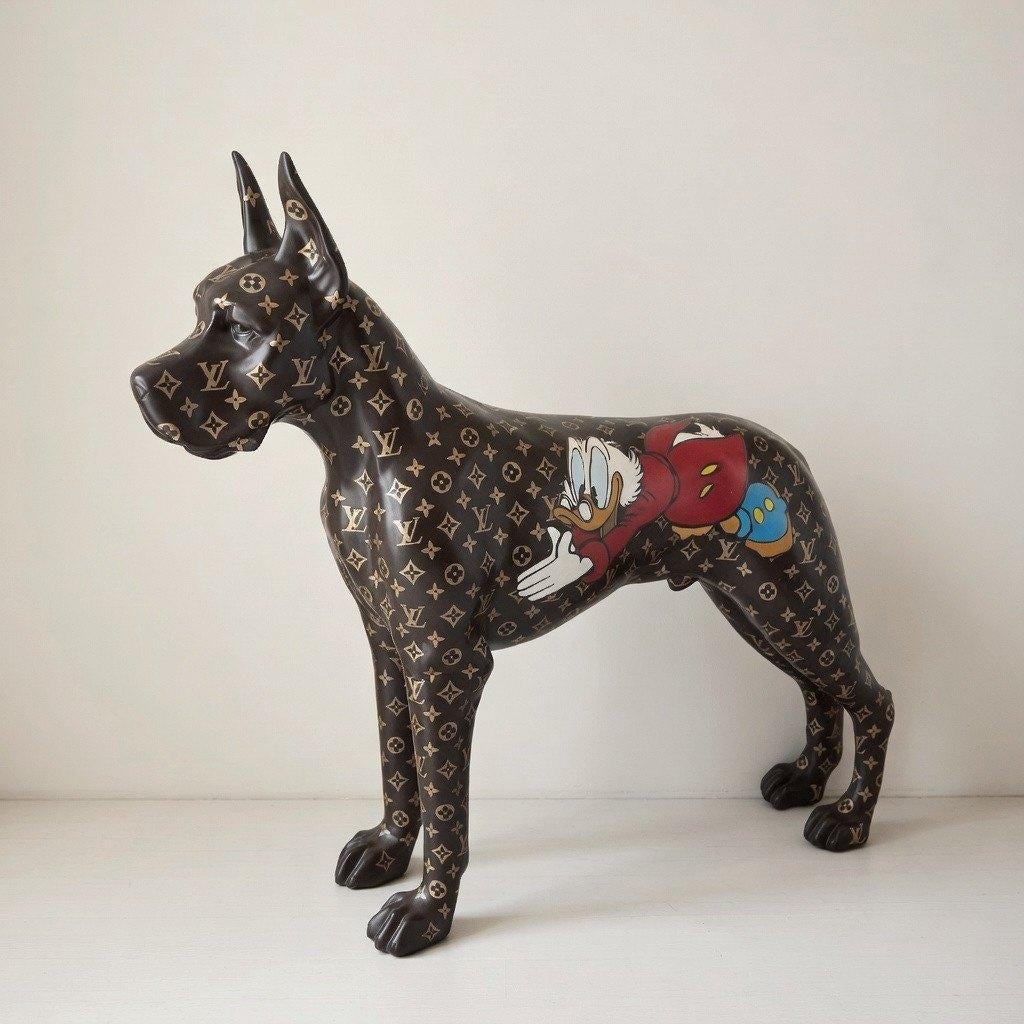 Unieke designer hond object – Louis Vuitton stijl - 120cm, Ophalen of Verzenden