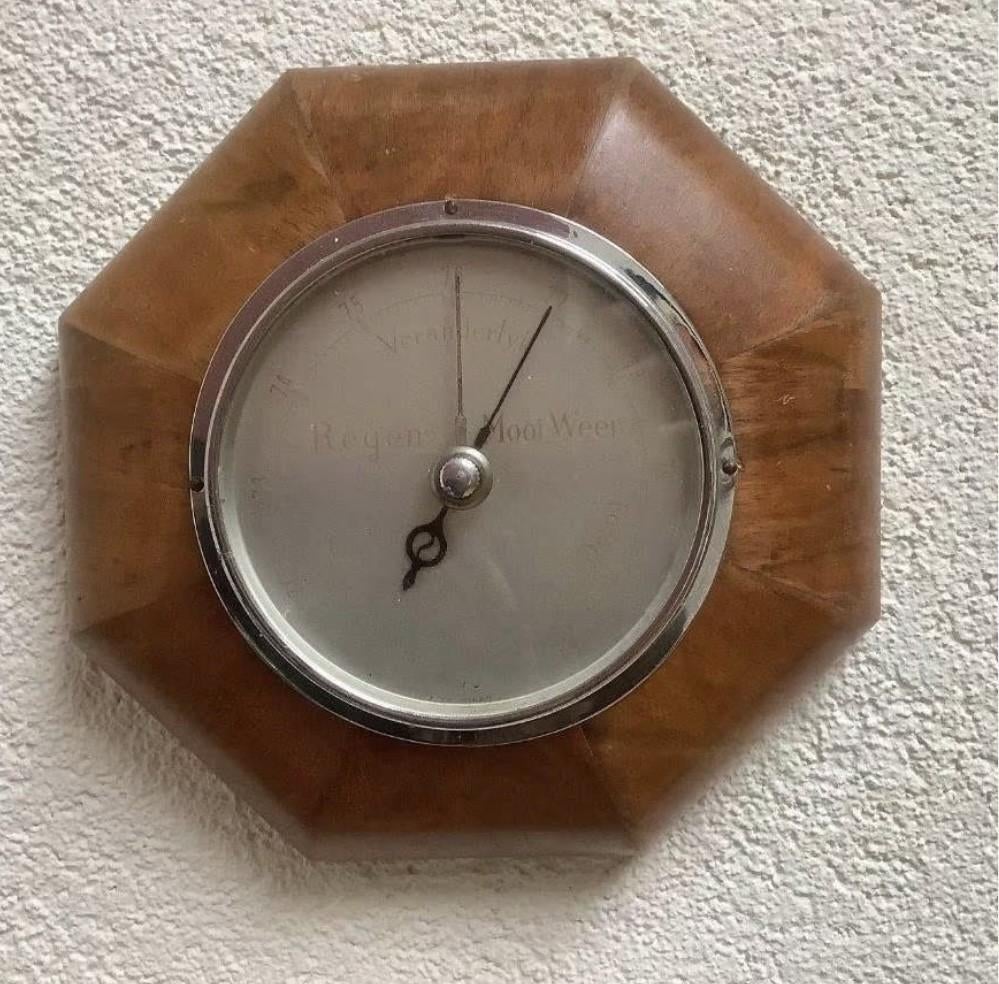 Mooie houten barometers, Ophalen of Verzenden, Gebruikt