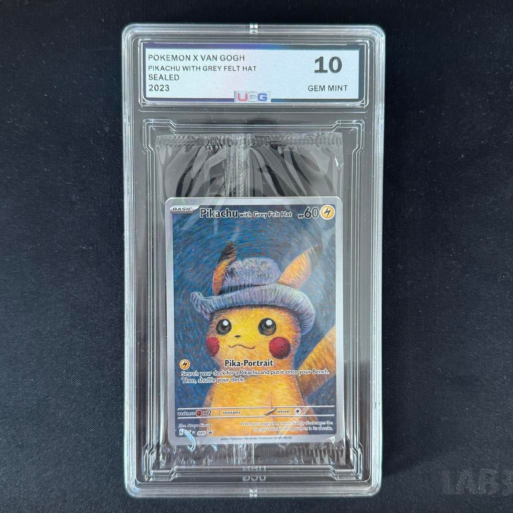 Sealed pikachu van gogh 85 promo ucg 10 pokemon, Hobby en Vrije tijd, Verzamelkaartspellen | Pokémon, Ophalen, Zo goed als nieuw