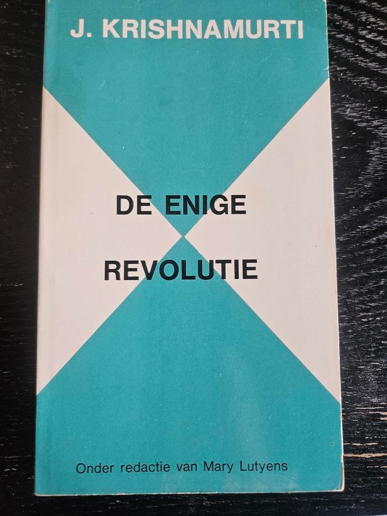 De Enige Revolutie - J. Krishnamurti, Boeken, Ophalen of Verzenden