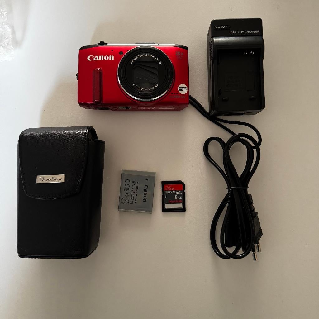 Canon Powershot SX280 HS, Audio, Tv en Foto, Fotocamera's Digitaal, Gebruikt, 12 Megapixel, Canon, Compact