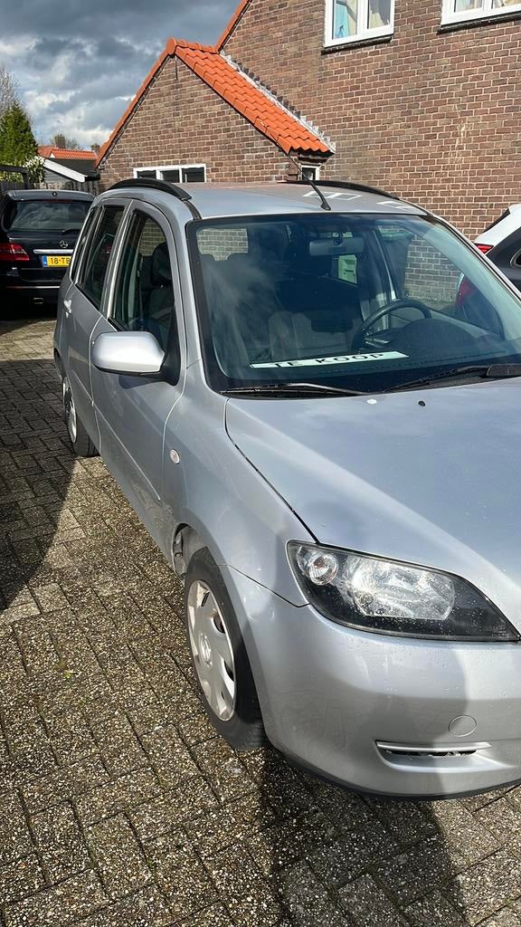 Mazda 2 2004 AUTOMAAT 119.000 km nieuwe apk, Stof, 4 cilinders, 68 pk, Particulier