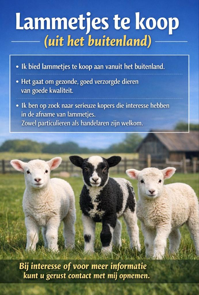LEES BESCHRIJVING, Meerdere dieren, Schaap