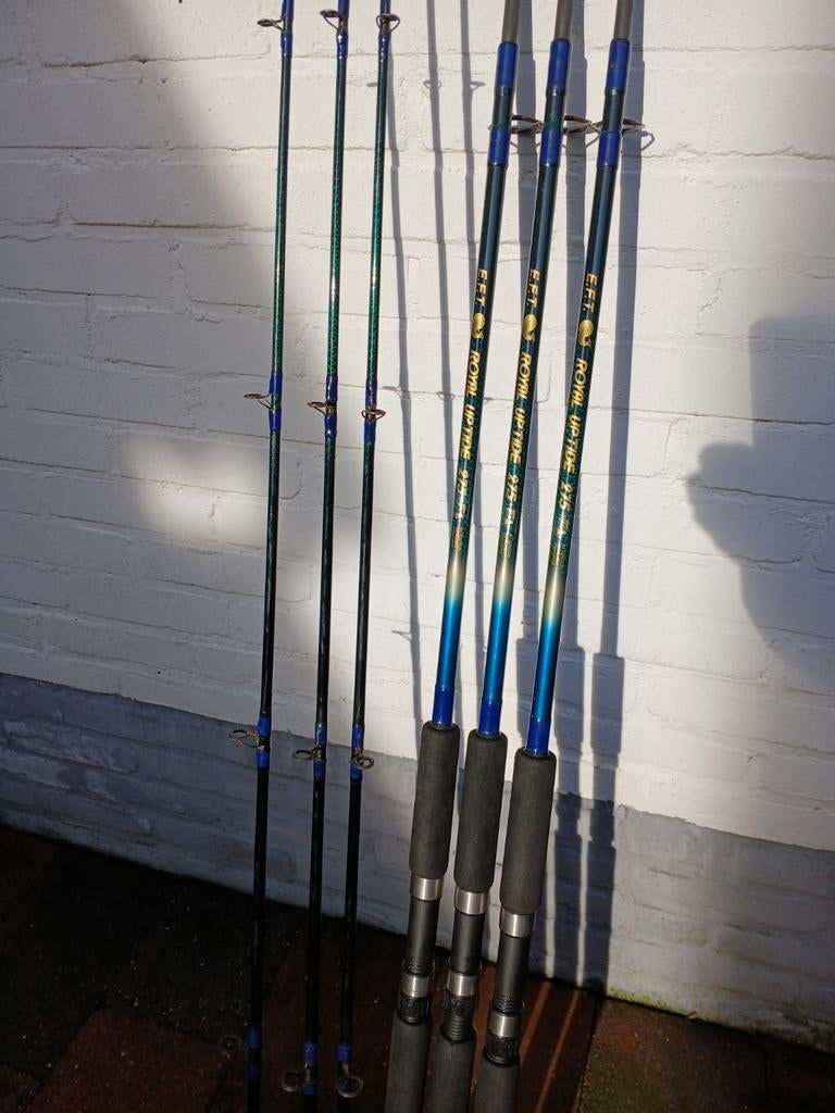 EFT Uptide boothengels, Watersport en Boten, Hengelsport | Zeevissen, Ophalen of Verzenden, Gebruikt, Werphengel