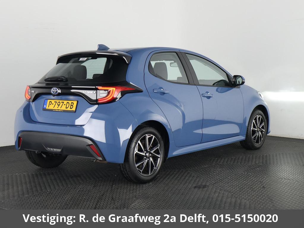 Toyota Yaris 1.5 Hybrid Dynamic | Apple Carplay & AndroidAUT, Euro 6, Blauw, 49 €/maand, Bedrijf