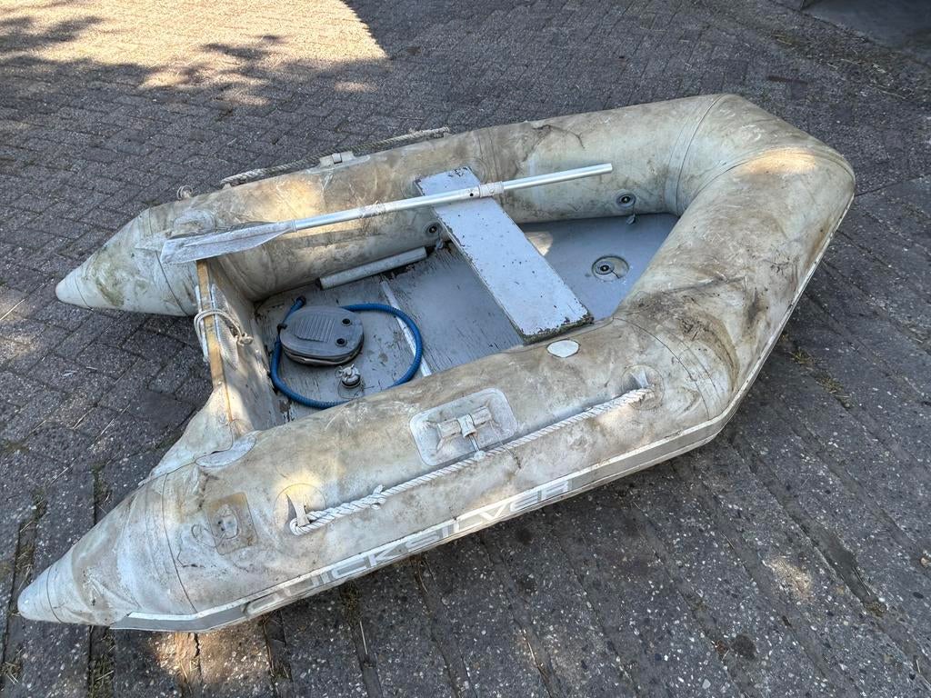 Rubberboot quicksilver, Ophalen, Gebruikt, Overige typen, Motorboot