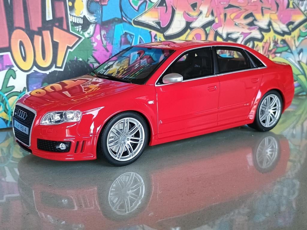 Audi RS4 (B7) 4.2 FSI Limousine OttoMobile 1/18 --NIEUW--, Ophalen of Verzenden, Nieuw, Auto, OttOMobile