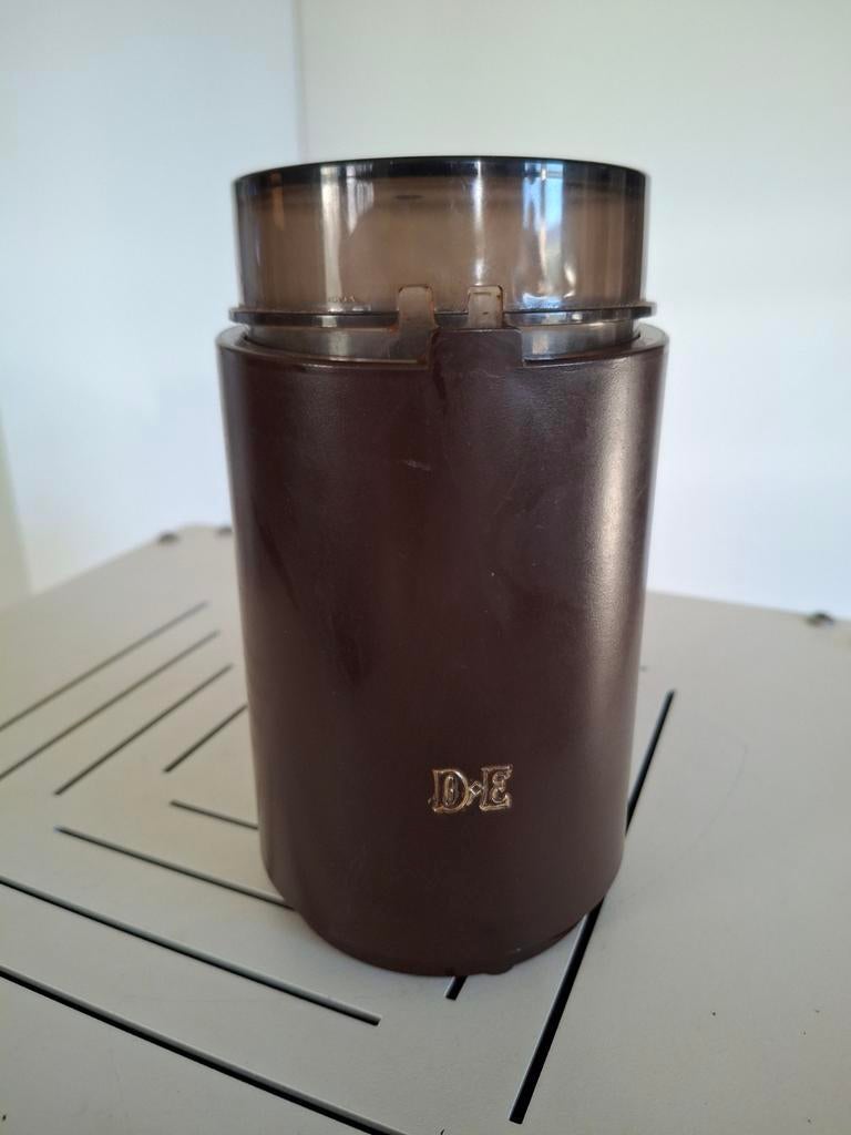 Vintage Douwe Egberts elektrische koffiemolen, Ophalen of Verzenden, Gebruikt, Overige modellen, Koffiebonen