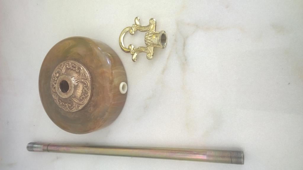 Onderdelen voor een lampenkap, Ophalen of Verzenden, Zo goed als nieuw, Rond, 25 tot 50 cm