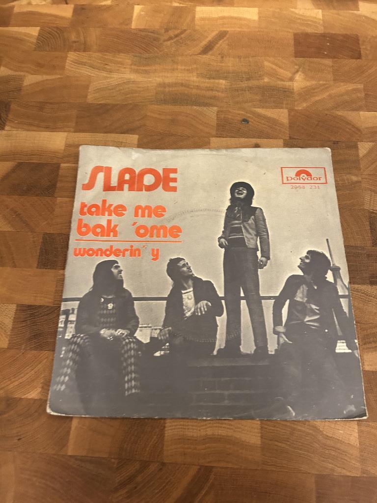 Slade Take me bake 'ome single, Ophalen of Verzenden, Gebruikt, Pop, Single