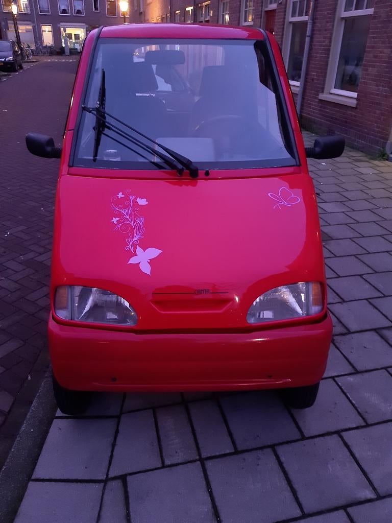 Gestolen rode Canta LX, Ophalen, 46 km of meer, Canta, 16 km/u of meer