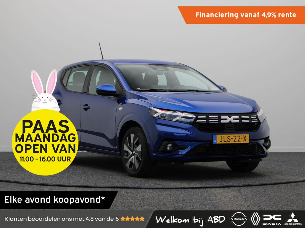 Dacia Sandero TCe 90pk Expression | Achteruitrijcamera | Par, Voorwielaandrijving, Stof, Gebruikt, Euro 6