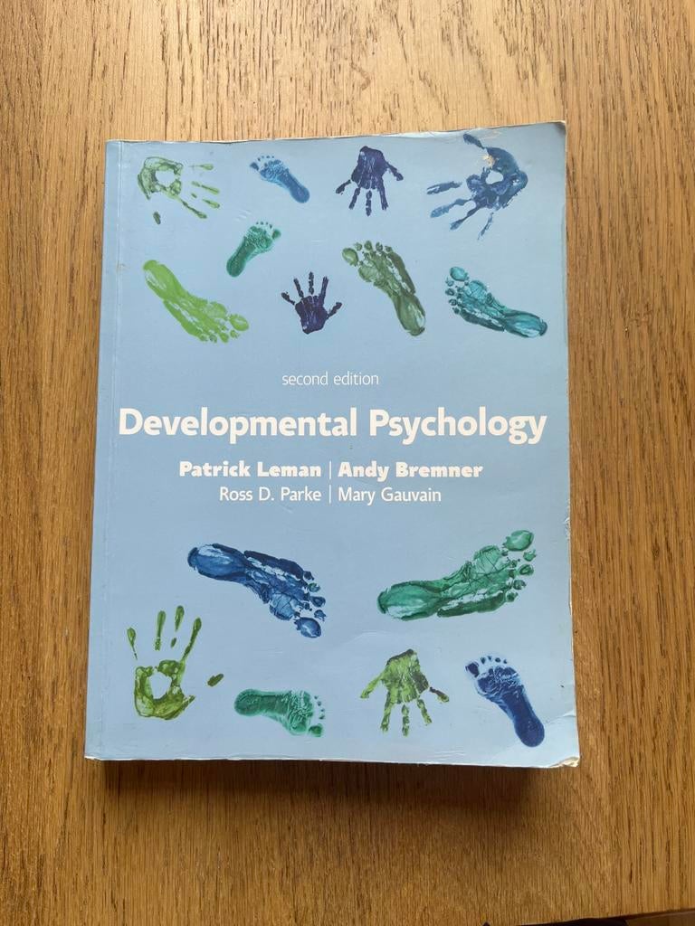 Developmental Psychology - Goed gebruikt, nog prima!, Boeken, Studieboeken en Cursussen, Ophalen of Verzenden, Gamma, Gelezen