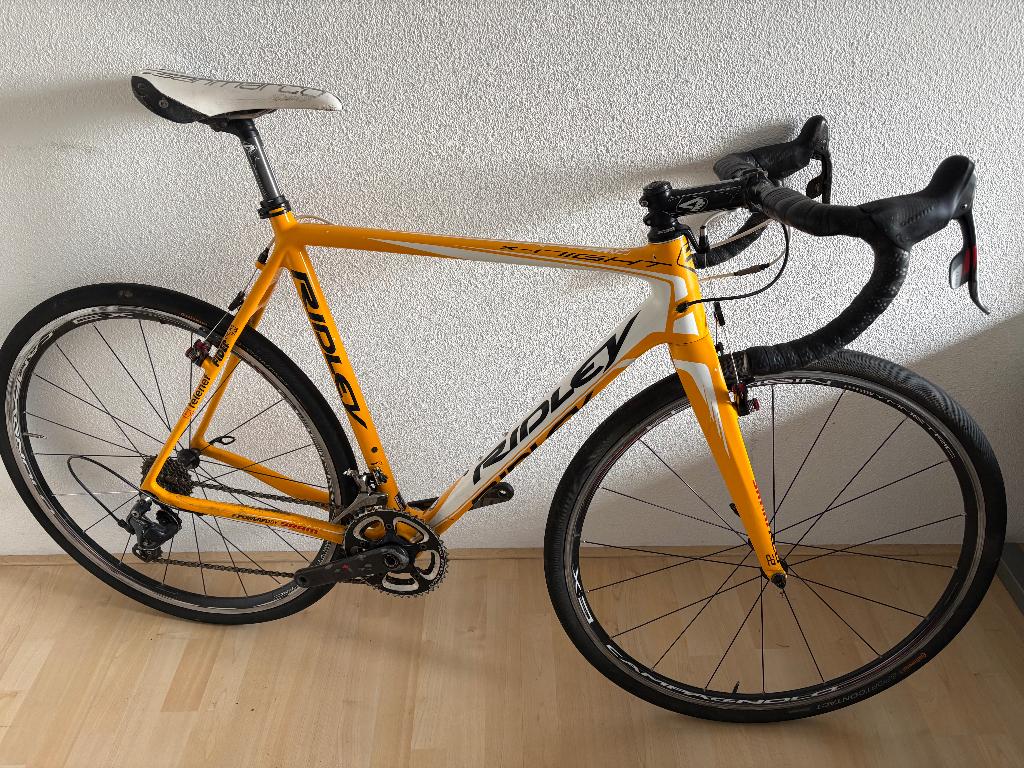 Ridley x night cyclocross gravel bike, Gebruikt, Carbon, Meer dan 20 versnellingen, 53 tot 57 cm
